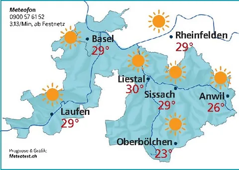 Bild zum Beitrag: Wetter im Oberbaselbiet