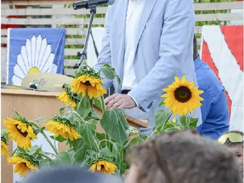 Kaspar Sutter hütete sich, in der Gemeindefusionsfrage eine Empfehlung abzugeben: «Sie werden den richtigen Entscheid fällen.» Bild Christian Horisberger