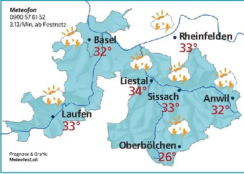 Bild zum Beitrag: Wetter im Oberbaselbiet