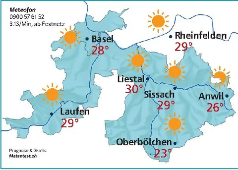 Bild zum Beitrag: Wetter im Oberbaselbiet