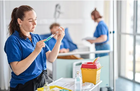 Ausbildungen im Gesundheitsbereich gehören zu den häufigsten Berufsrichtungen.