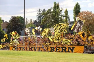 Eindrückliche Kulisse: Die Young Boys konnten auf die Unterstützung von rund 900 Fans zählen.