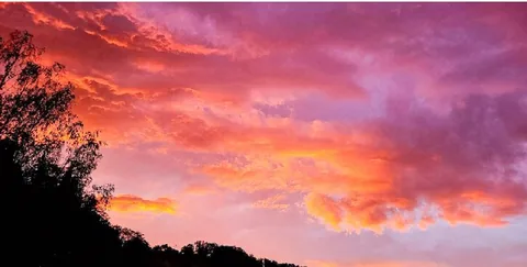 Diese wunderschöne Abendstimmung vom 16.