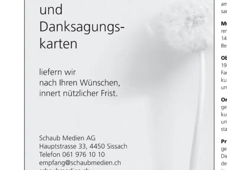 Bild zum Beitrag: BESTATTUNGEN | TODESANZEIGEN