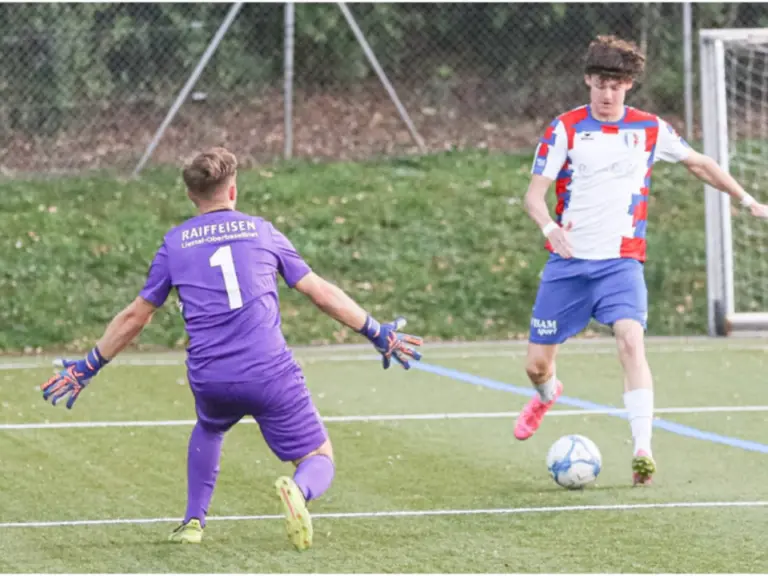 Nico Geneto macht mit seinen Toren zum 2:0 und 3:0 alles klar.