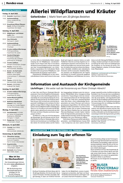 Eine Publireportage in der Volksstimme